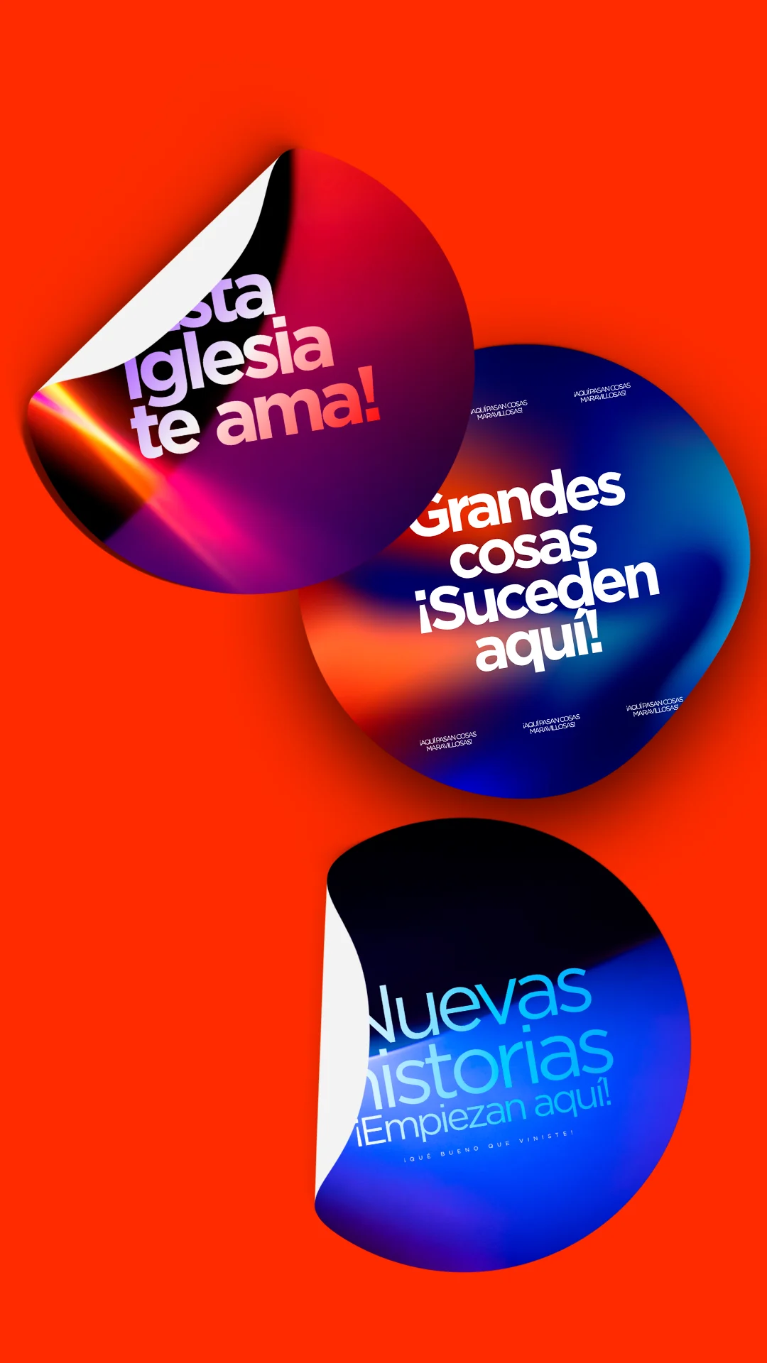 Pegatinas de la iglesia